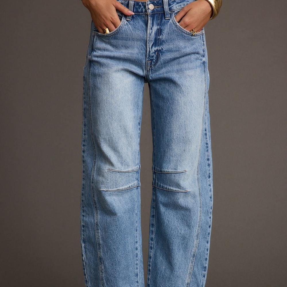 12th Tribe Muse Barrel Denim Jeans Size 32 PRE-ORDER LATE FEB 202532 PRE-ORDER L